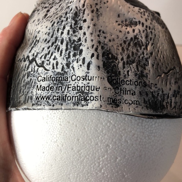 California Costume Collectors Halloween Mask Skeleton Skull Reaper Rubber Latex - Picture 4 of 5